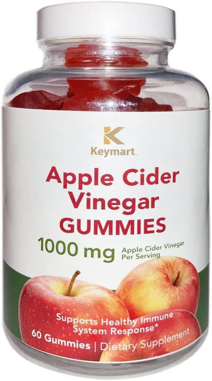 KEYMART Apple Cider Vinegar ACV Gummies 1000mg Per Serving Dietary Supplement KEYMARTUS supplements