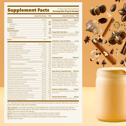 Ka’Chava All-In-One Nutrition Shake Blend, Chai, 85+ Superfoods, Nutrients & Plant-Based Ka'ChavaUS supplements