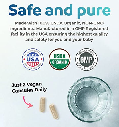 USDA Organic Lactation Supplement - Increase Milk Supply with Herbal Breastfeeding PURE COUS supplements