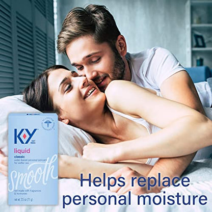 K-Y Liquid Personal Water Based Lubricant, 2.5 oz K-YUS supplements