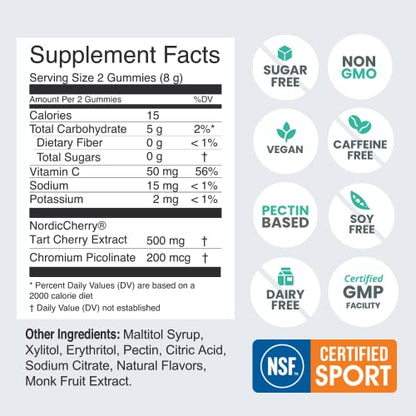 humanN SuperBeets Sport & Tart Cherry Gummies humanNUS supplements