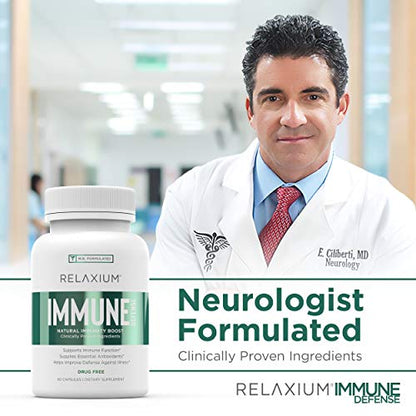 Relaxium Immune Defense, Powerful Immune Support Supplement, Immunity RelaxiumUS supplements