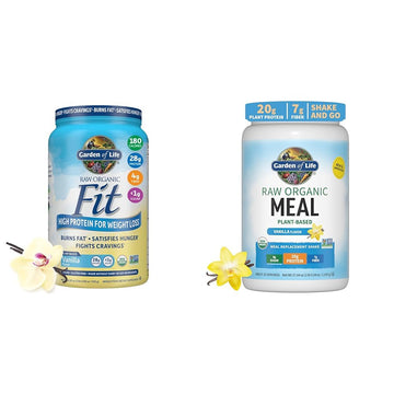 Garden of Life Raw Organic Fit Vegan Protein Powder Vanilla & Vegan Protein Powder Garden of LifeUS supplements