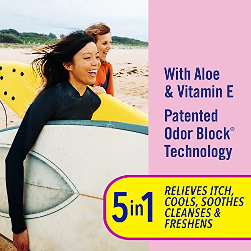 Vagisil Anti-Itch Medicated Feminine Intimate Wipes for Women, Maximum Strength, Gynecologist Tested VagisilAu supplements