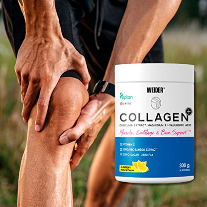 Weider Collagen Plus. Powder Preparation with Collagen peptides (Peptan), hyaluronic Acid WeiderUS supplements