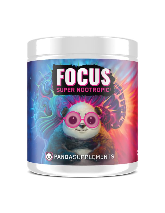 Underground Bio Labs Panda Supps Focus Super Nootropic 3.0, Energy, Clarity, Mood,Creativity,Vision, 300MG Alpha GPC,1.5G L-Tyrosine, Lions Mane, AstraGin™ (30 Servings) (Pink Lemonade 3.0) Underground Bio LabsAu supplements