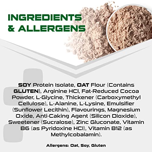 SCI-MX Pro-V Gain - 100% Vegan Chocolate Flavour Soy Protein Powder Isolate + B12 + Magnesium SCI-MXAu supplements