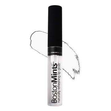 Healthy, Naturally Lip Plumping Clear LipGloss, Southie Pout (.25oz) - Vegan, Plant-Based ingredients. Cooling Mint Enhances Fullness, while Avocado Oil and Jojoba provides lasting Hydration. Boston MintsAu supplements