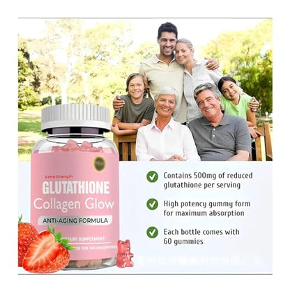 Glutathione Skin Care, Gummies Collagen,Glutathione Collagen Gummies, for Skin Care VULCCIUS supplements