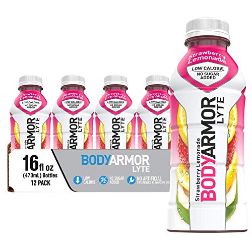 BODYARMOR LYTE Sports Drink Low-Calorie Sports Beverage, Strawberry Lemonade BODYARMORUS supplements