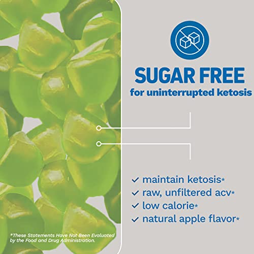 Herbtonics Keto Apple Cider Vinegar Gummies - Digestion & Detox Support - Sugar Free Keto HerbtonicsUS supplements