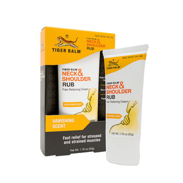 Tiger Balm Neck & Shoulder Rub Vanishing Scent 1.76 oz (Pack of 2) Tiger BalmAu supplements