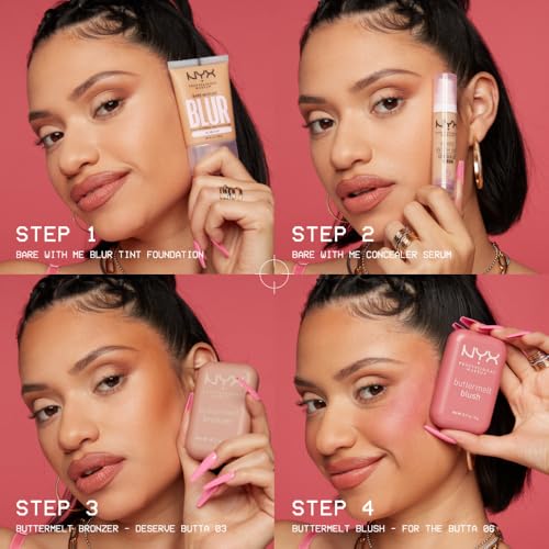 NYX PROFESSIONAL MAKEUP Buttermelt Powder Blush, Fade and Transfer-Resistant Blush, Up to 12HR Make Up Wear, Vegan Formula - For The Butta NYX PROFESSIONAL MAKEUPAu supplements