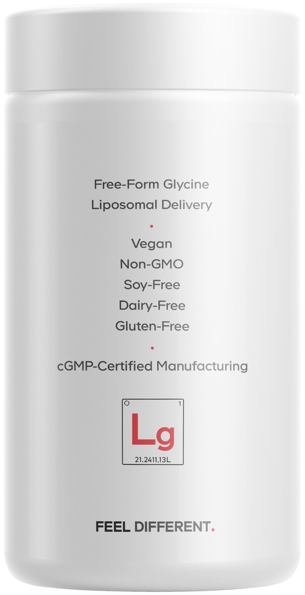 Codeage Liposomal Glycine+ Supplement - Free-Form Glycine 1,500 mg with Liposomal Delivery - 2-Month Supply - Amino Acid Capsules - Protein Support - Glycine Vitamins - 180 Capsules CodeageAu supplements