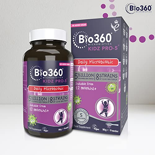 Natures Aid Bio360 Kidz Pro-5 (5 Billion Bacteria) from Natures Aid, Children's Microbiotic natures aidUS supplements