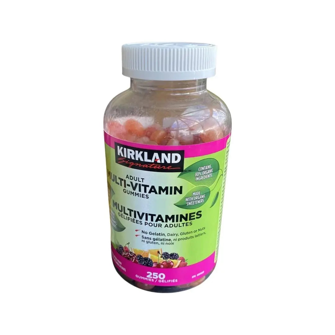 Kirkland Signature Adult Multi-Vitamin Gummies, 250 Gummies KIRKLANDAu supplements
