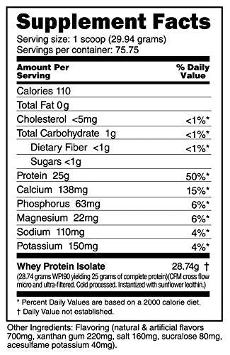 NutraBio Whey Protein Isolate Supplement – 25g of Protein Per Scoop with Complete NutraBioUS supplements