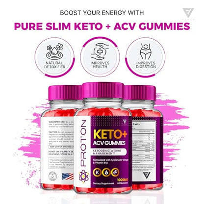 Proton Protein Keto ACV Gummies, Proton Keto + ACV Gummies Advanced Weight Loss FyvusUS supplements