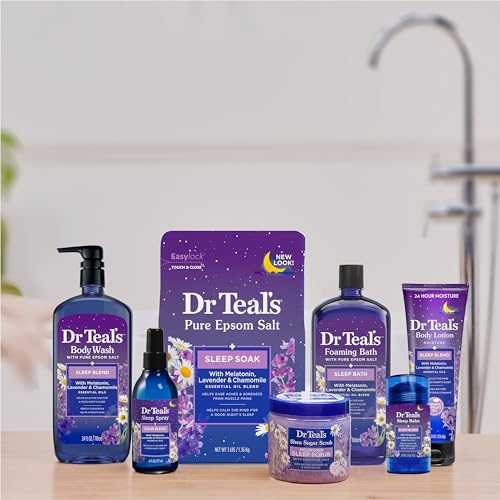 Dr Teal's Sleep Spray with Melatonin & Essential Oil Blend, 6 fl oz (Pack of 3) Dr Teal'sAu supplements