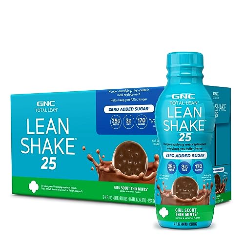 GNC Total Lean | Lean Shake 25, To Go Bottles | Low-Carb Protein Shake to Improve Weight GNCAu supplements