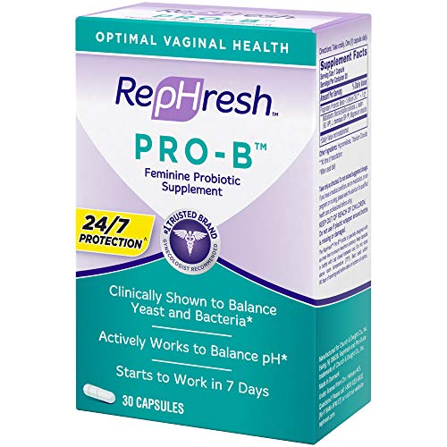 Rephresh Pro-B Probiotic Supplement for Women, 30 Oral Capsules (Pack of 2) RephreshAu supplements