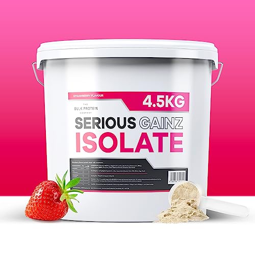 The Bulk Protein Company, Serious Gainz Isolate – 4.5kg – Whey Protein Powder The Bulk Protein CompanyAu supplements