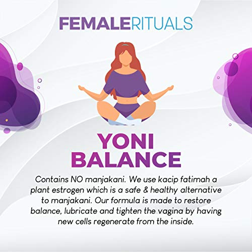 FEMALE RITUALS Yoni Balance Vaginal Tightening Pills 30 Pack - Vaginal Rejuvenation & Vagina Moisturizer FEMALE RITUALSAu supplements