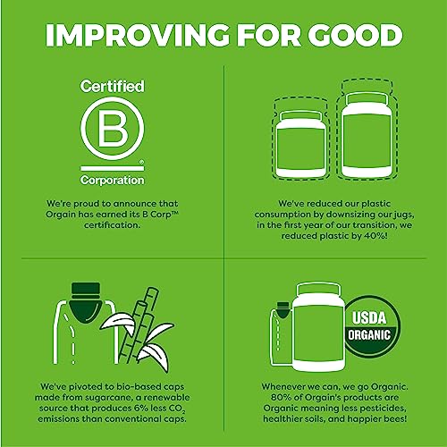 Orgain Organic Vegan Protein Powder, Iced Coffee - 21g Plant Based Protein, Gluten Free OrgainUS supplements