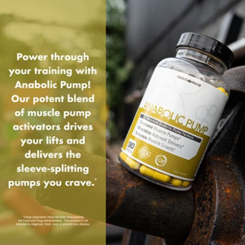 Anabolic Pump, Advanced Pump Formula, Increase Muscle Pumps, Maximize Nutrient Anabolic WarfareAu supplements