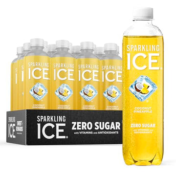 Sparkling Ice, Coconut Pineapple Sparkling Water, Zero Sugar Flavored Water, with Vitamin Sparkling ICEUS supplements