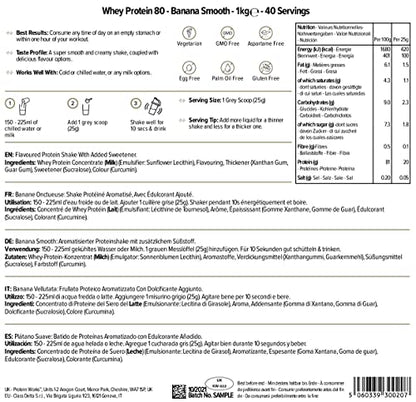 Protein Works - Whey Protein 80 Powder | Low Calorie Protein Shake | Whey Protein Shake Protein WorksUS supplements