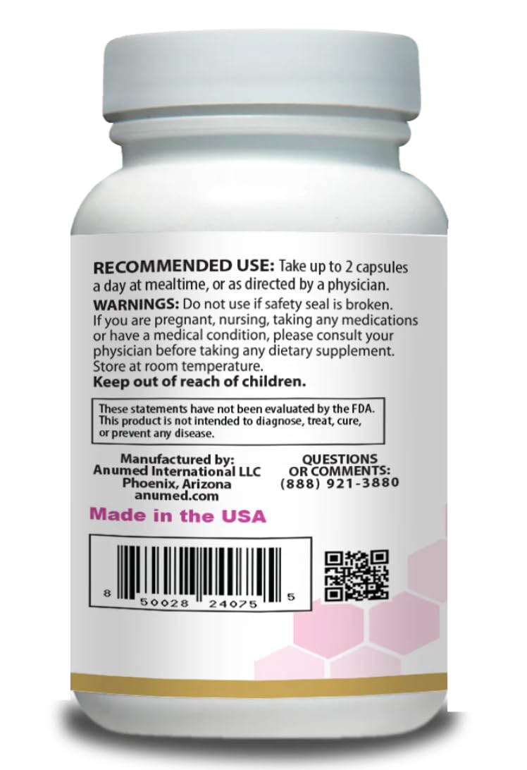 Women’s Multivitamin with Iron, Vitamin D3, Magnesium, B-Complex & Herbal Support – 60 Capsules – Energy, Hormone Balance, Heart Health – AnuMed AnuMed InternationalAu supplements
