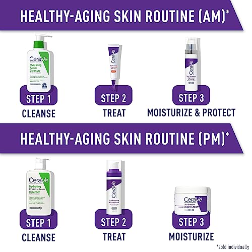 CeraVe Anti Aging Retinol Serum | Cream Serum for Smoothing Fine Lines CeraVeUS supplements