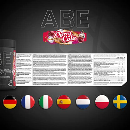 ABE All Black Everything Pre Workout Energy, Increase Physical Performance with Citrulline Applied NutritionUS supplements