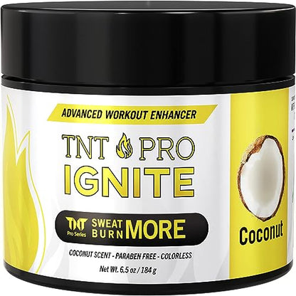 TNT Workout Enhancer Sweat Gel: Hot Cream for Tummy Belly Firming, Sweet Scent TNT Pro SeriesUS supplements