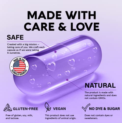 Natural Saffron Supplements - Pure Saffron Extract 88.5 mg - Made in USA - Mood NUTRAHARMONYAu supplements