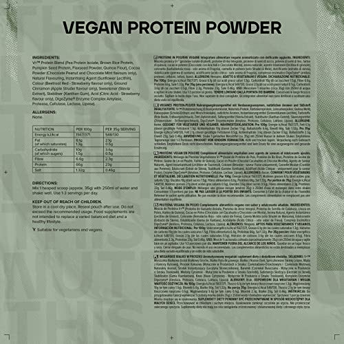 Bulk Vegan Protein Powder, White Chocolate Coconut, 500 g BulkAu supplements