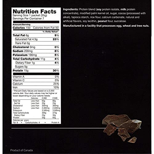 ProtiWise - By Doctors Weight Loss High Protein 15g Soy Snacks | Chocolate | 7/Box ProtiWise - By Doctors Weight LossUS supplements