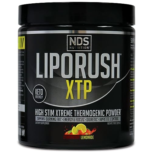 LIPORUSH NDS Nutrition XTP Thermogenic Fat Burner with L-Carnitine - Energy, Focus LIPORUSHAu supplements