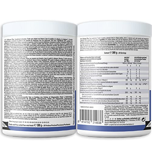 Weider Collagen Plus. Powder Preparation with Collagen peptides (Peptan), hyaluronic Acid WeiderAu supplements
