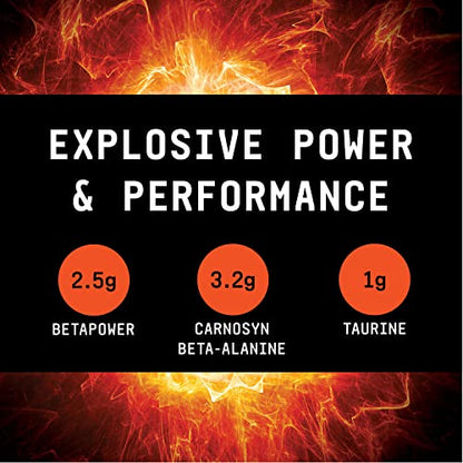 BEYOND RAW LIT AF | Advanced Formula Clinical Strength Pre-Workout Powder | Contains BEYOND RAWUS supplements