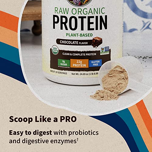 Garden of Life Vegan Protein Powder - 22g Raw Plant Protein, BCAAs, Probiotics Garden of LifeUS supplements