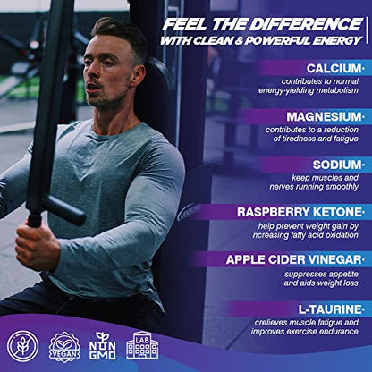 VEGEPOWER Keto Fast Diet Pills- Ketone Slim Pro 180 Capsules-Apple Cider Vinegar VEGEPOWERUS supplements
