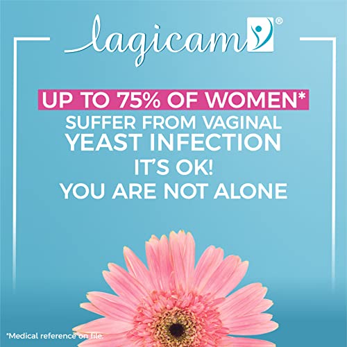 Lagicam Vaginal Yeast Infection, Antifungal 3 Day Miconazole Nitrate Treatment Cream, Relief for Itching LAGICAM VAu supplements