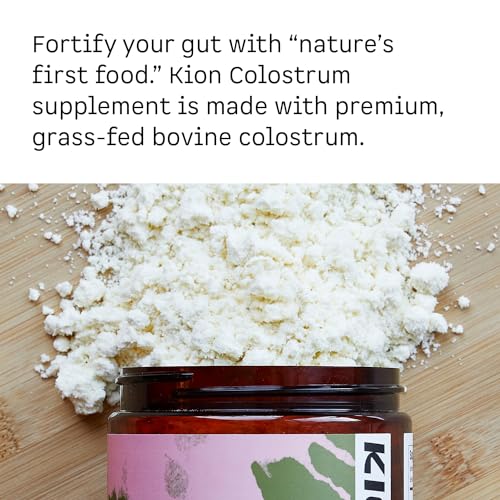 Kion Colostrum | Grass-Fed Bovine | Gut Health and Immune Support | 30 Servings KionUS supplements