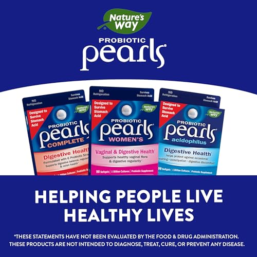 Nature's Way Probiotic Pearls for Women, Vaginal and Digestive Health Nature's WayAu supplements