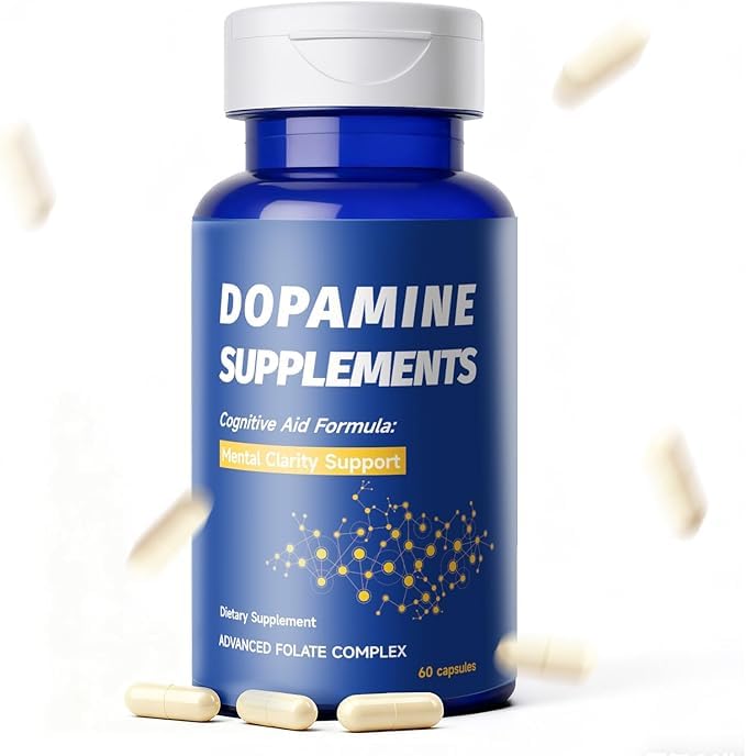 Dopamine Brain Supplement with L-Tyrosine 650mg | Cognitive Function, Focus & Mood Support | Neurotransmitter & Mental Energy Booster | 60 Capsules FW ZONEAu supplements